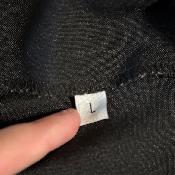 Black Button-Up - Picture 3 of 3